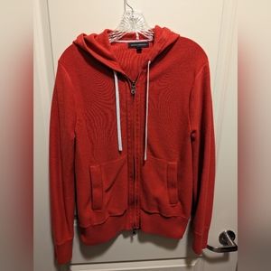 Double edge zippered jacket